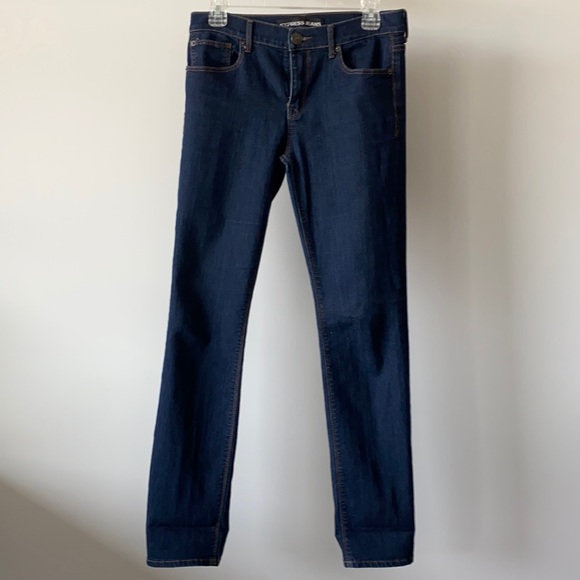 Express Skinny Mia Mid Rise Jeans